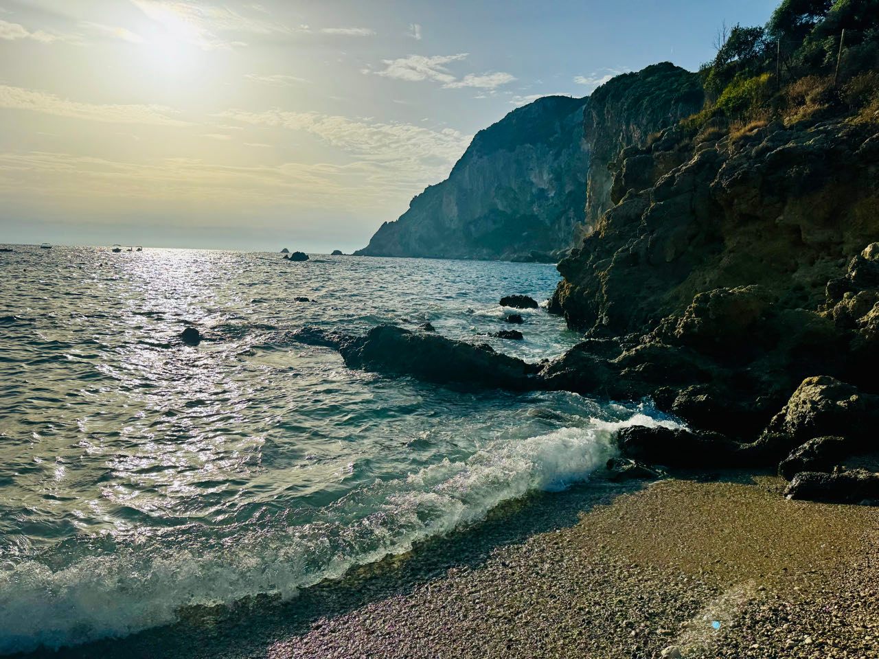 Strand beim Campingplatz