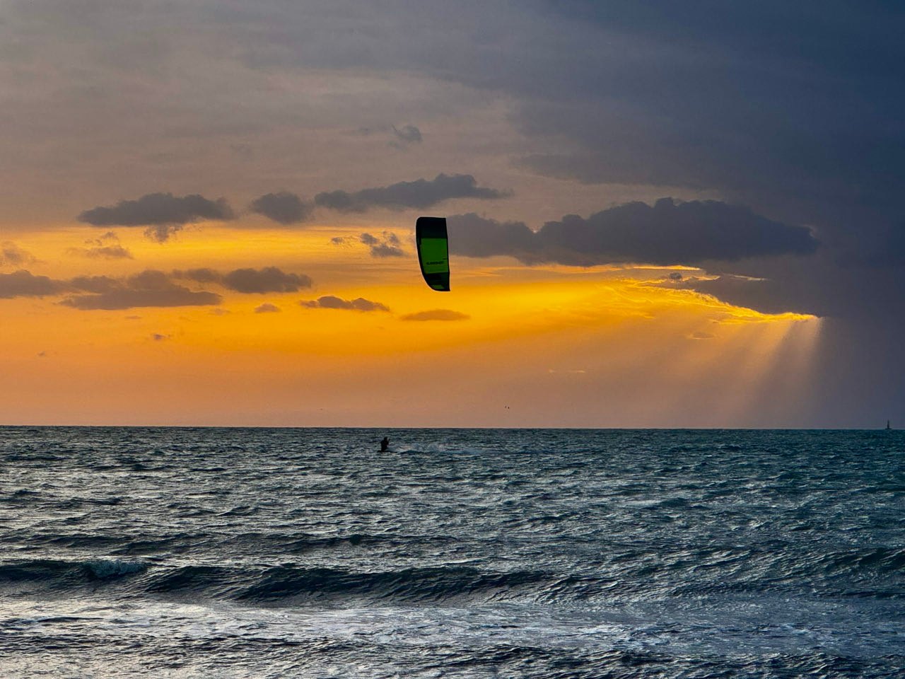 Abend bevor es auf die Fähre ging