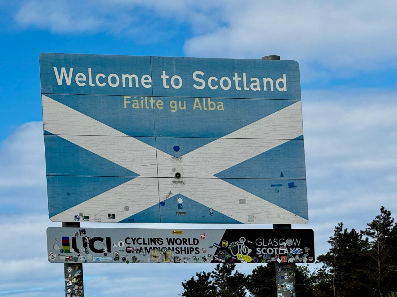 Grenze zu Schottland