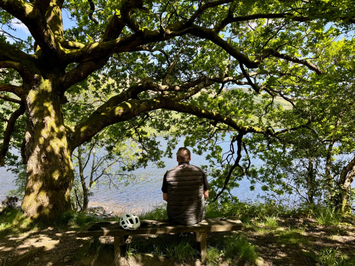 Pause am Loch Lomond