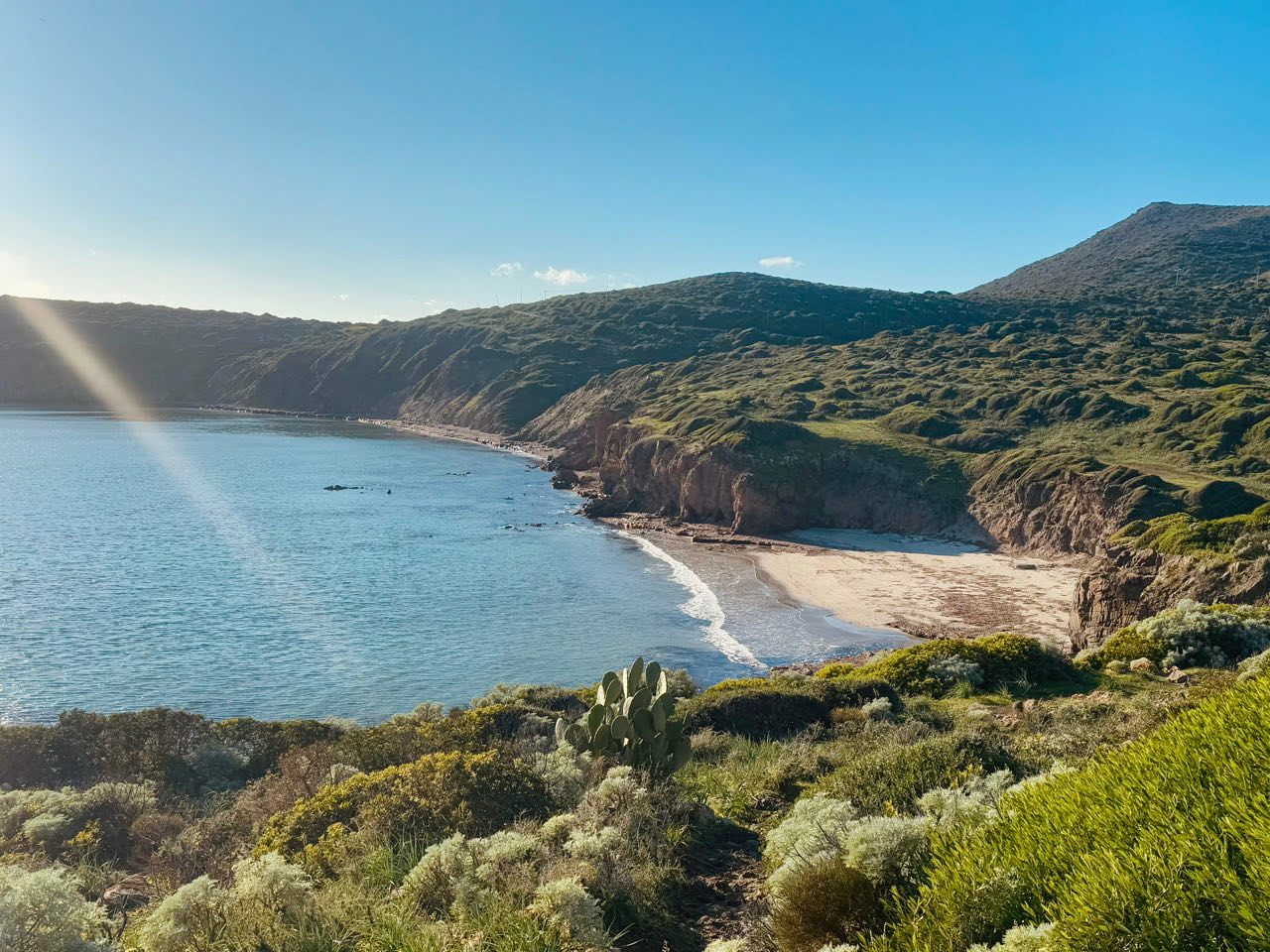 schöne einsame Buchten
