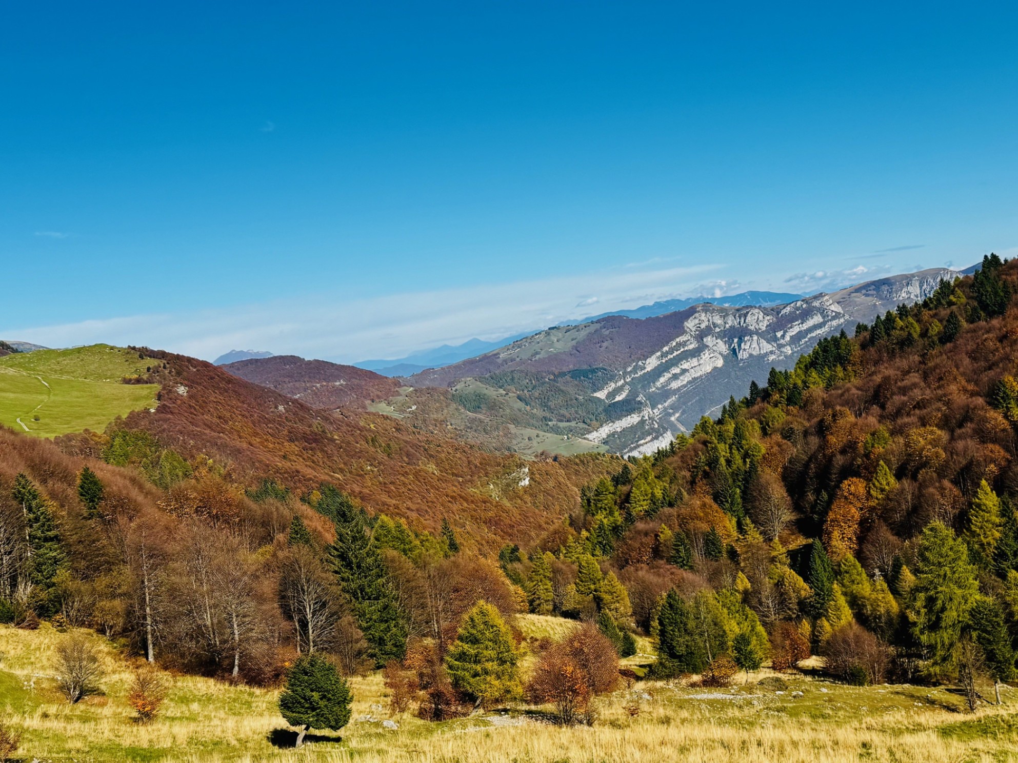 Herbstliche Stimmung Richtung Monte Baldo