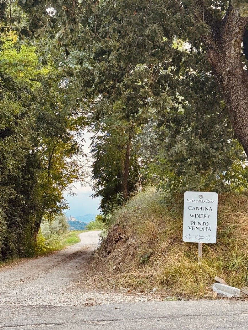 Anfahrt, die man fast übersieht