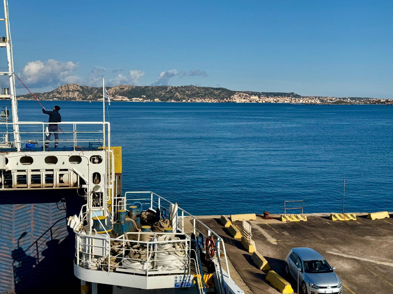 Überfahrt nach La Maddalena