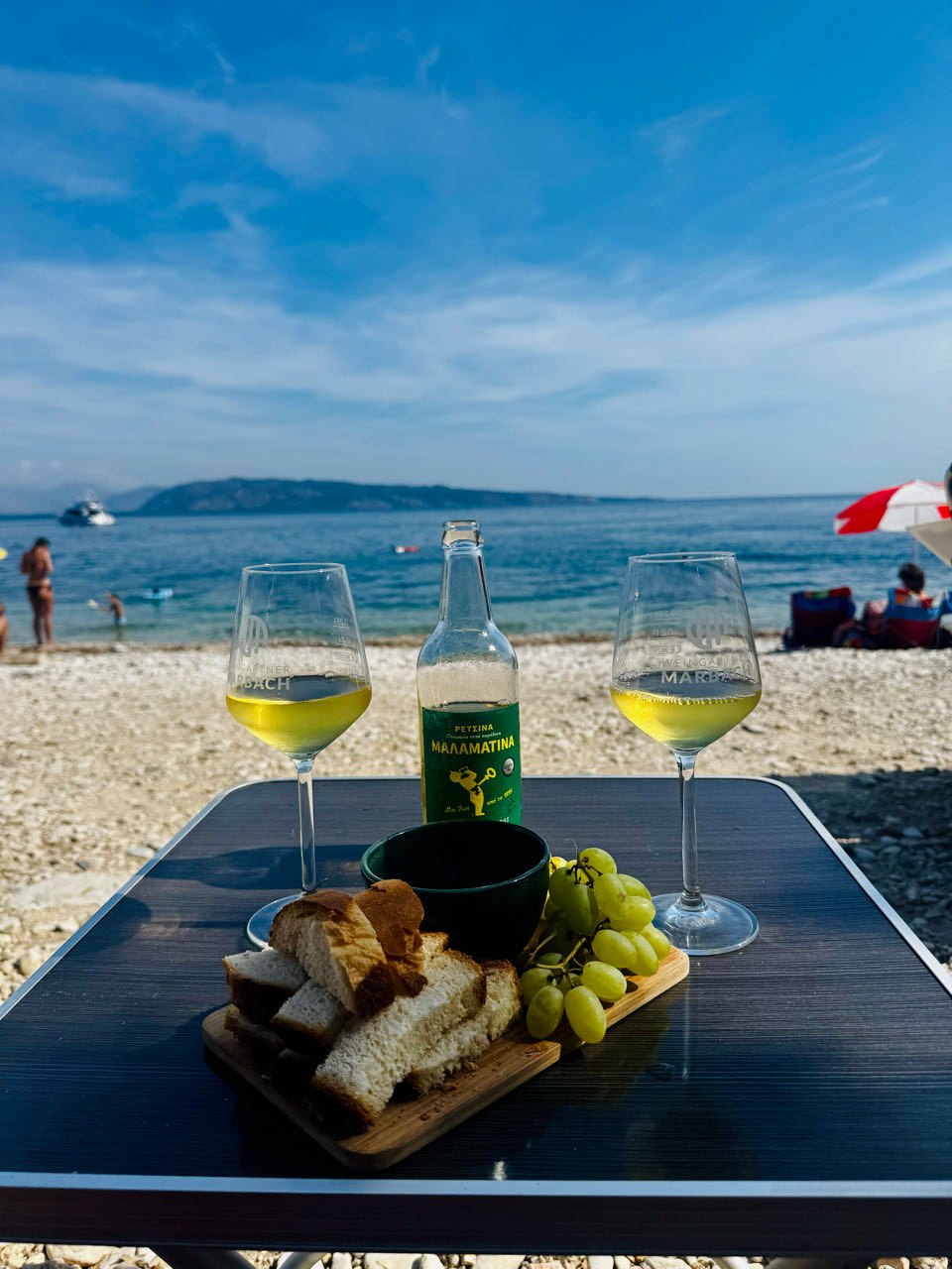 der 1. Retsina in Griechenland