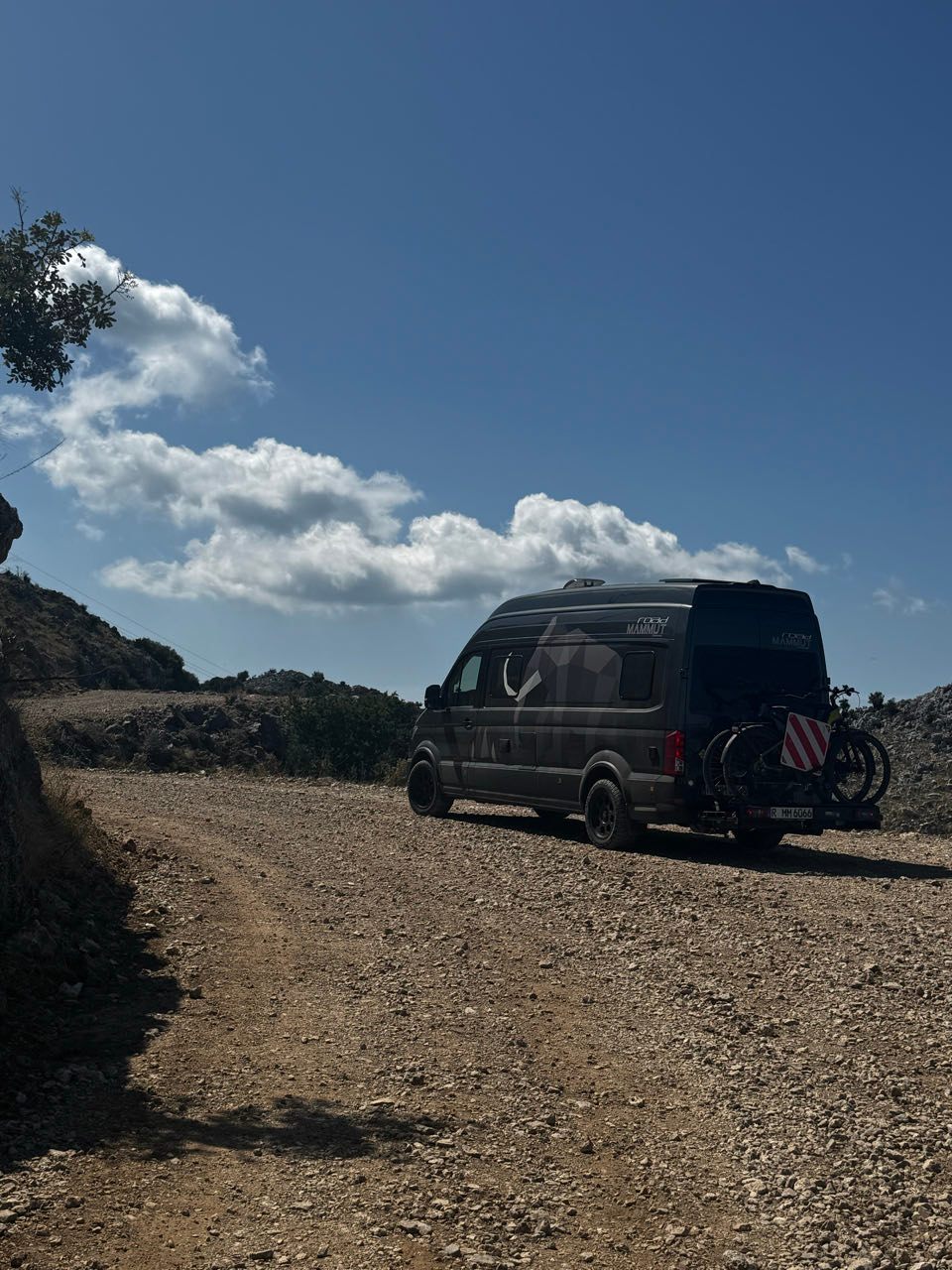 Mammut windet sich tapfer hoch