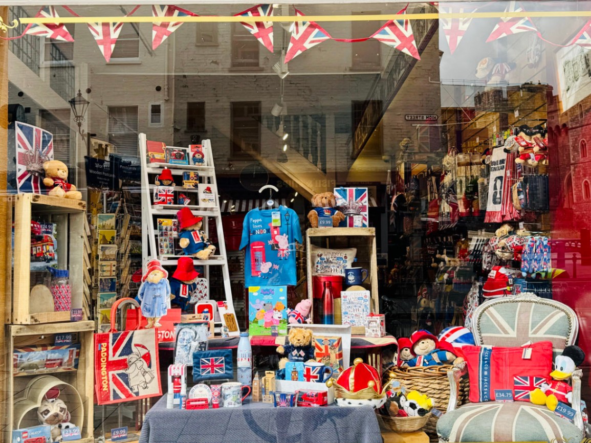 Überall in Windsor Andenkenläden