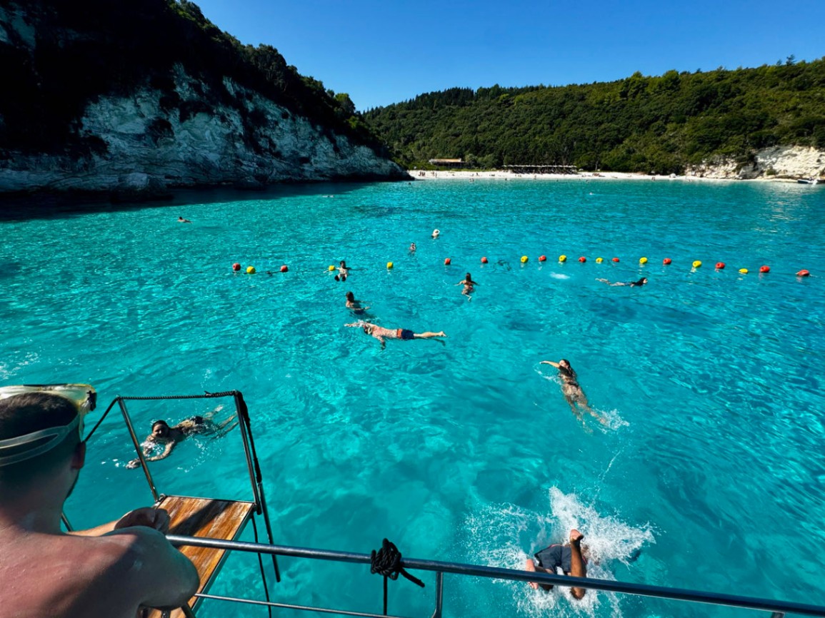 immer wieder Badestopps