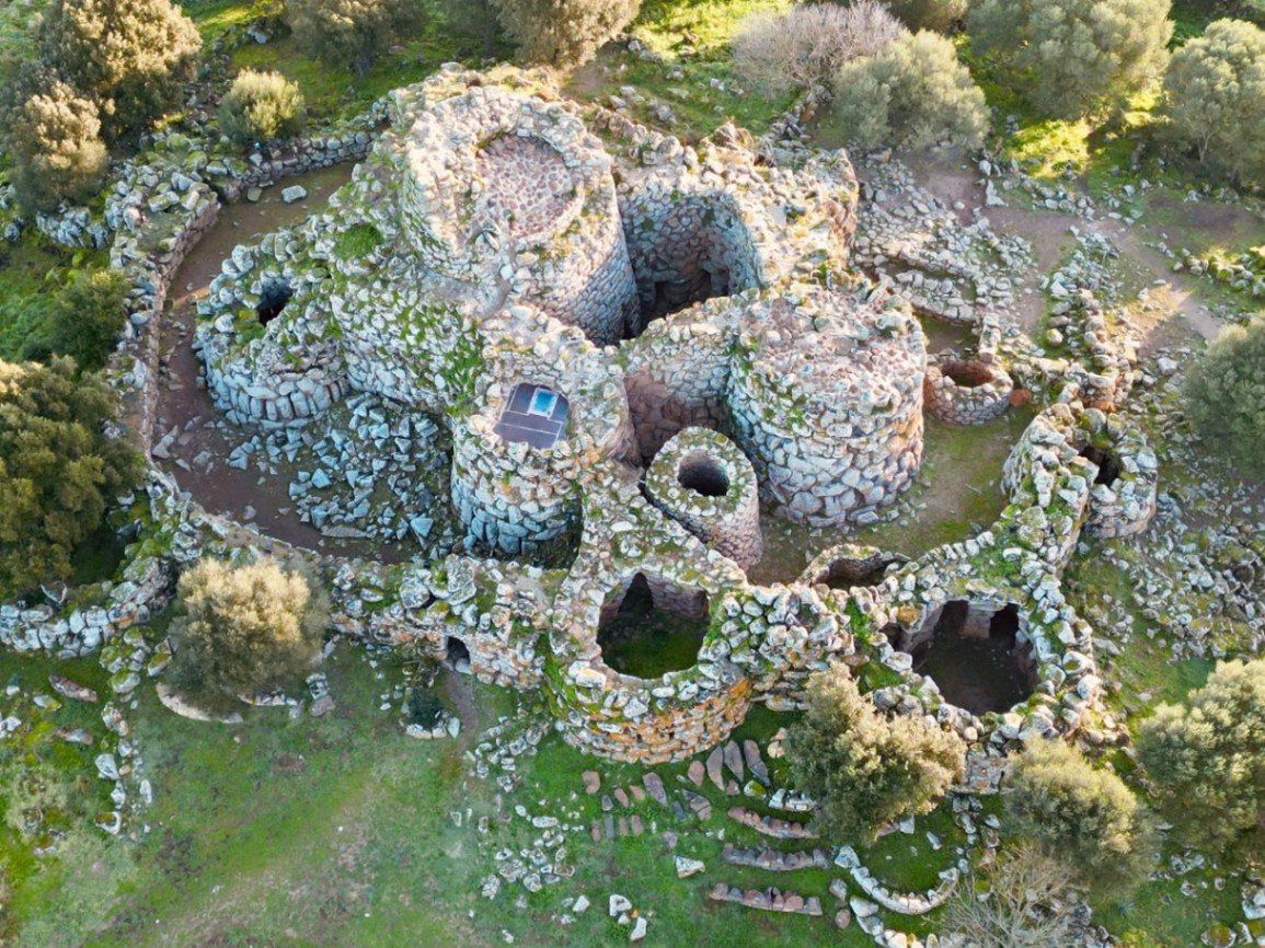 Unser Stellplatz an der Nuraghe Orroli