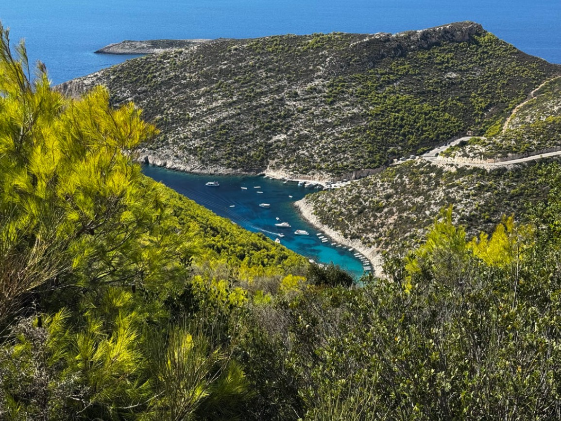 Wunderschöner Blick in kleine Fjorde