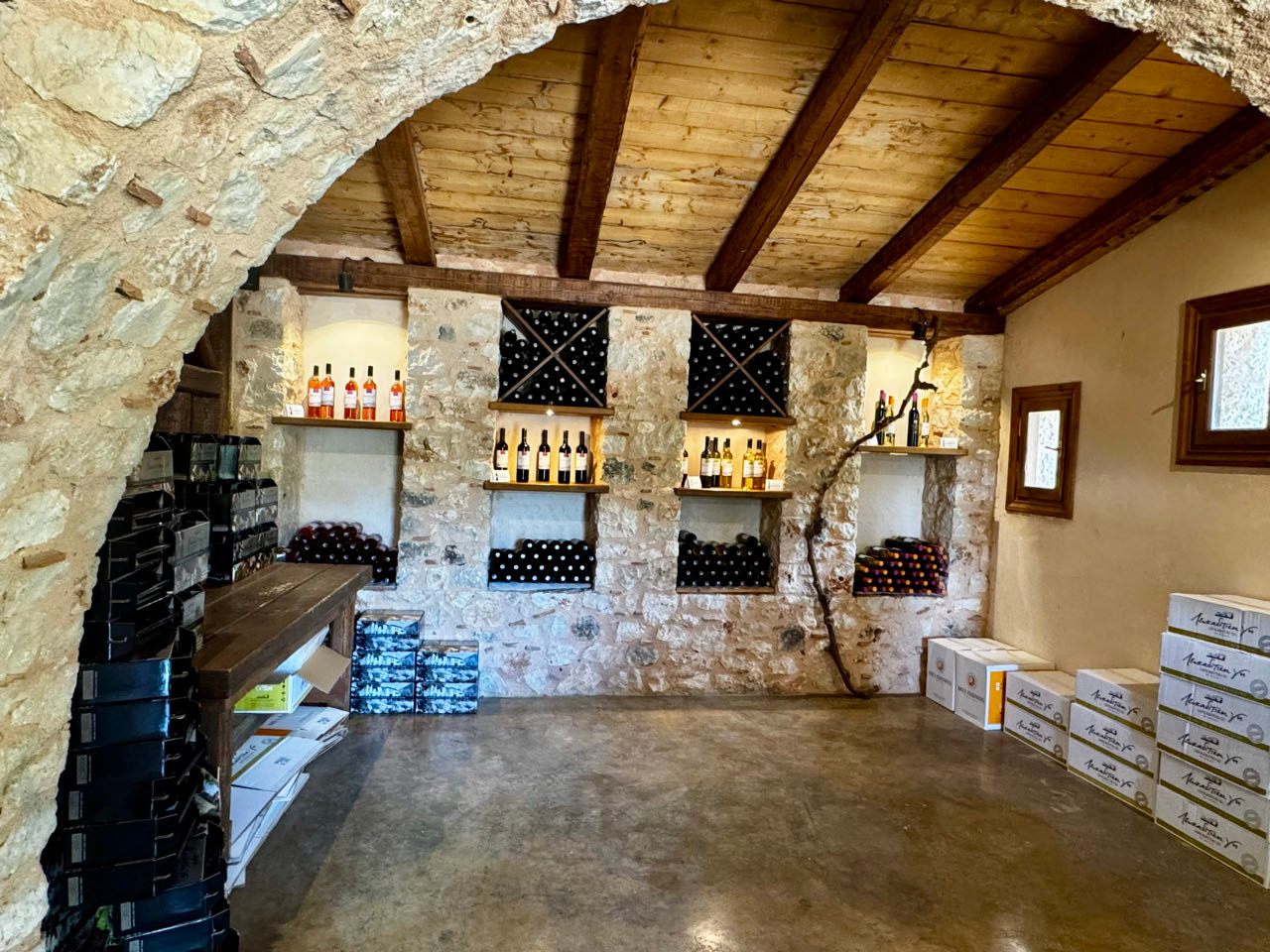 Weineinkauf in Lefkada