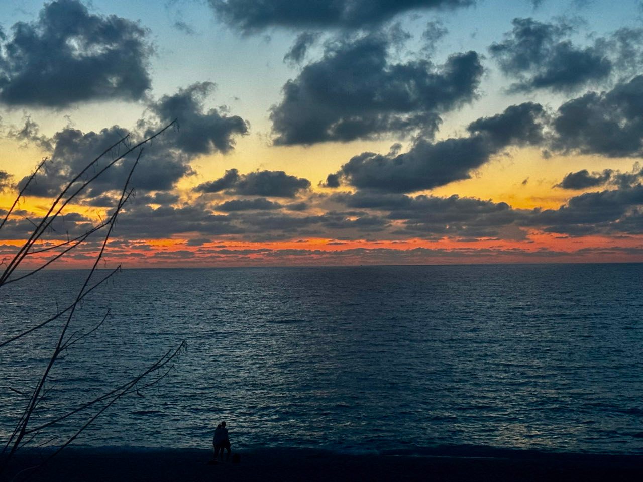 der Abend wieder so schön