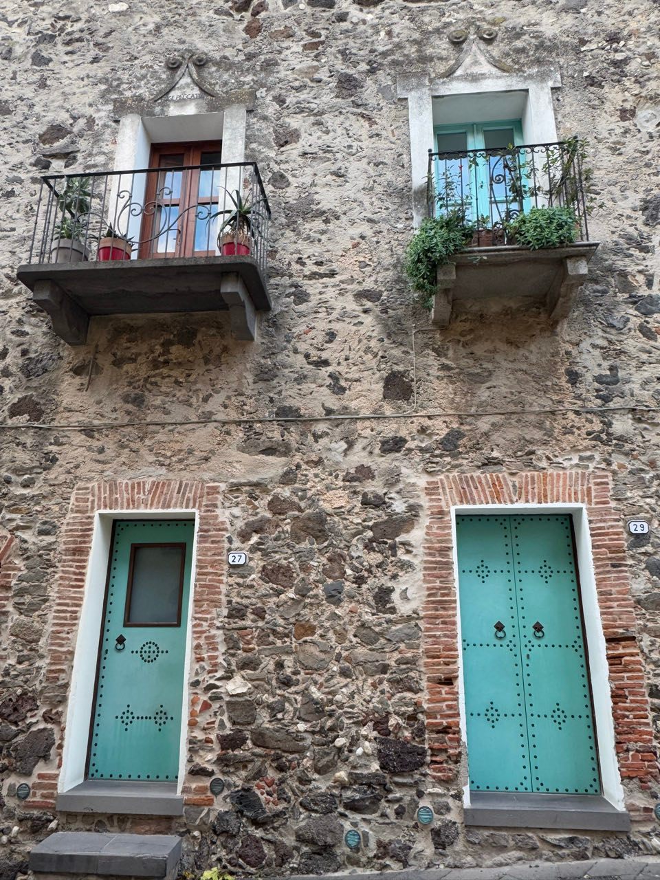 Schöne alte Häuser