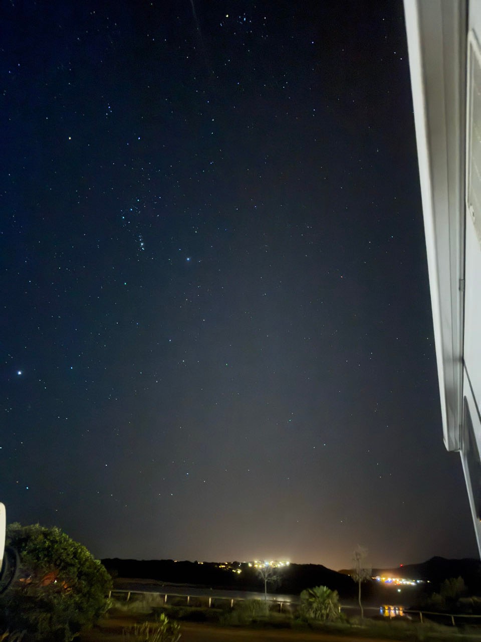 1. sternenklare Nacht am Strand
