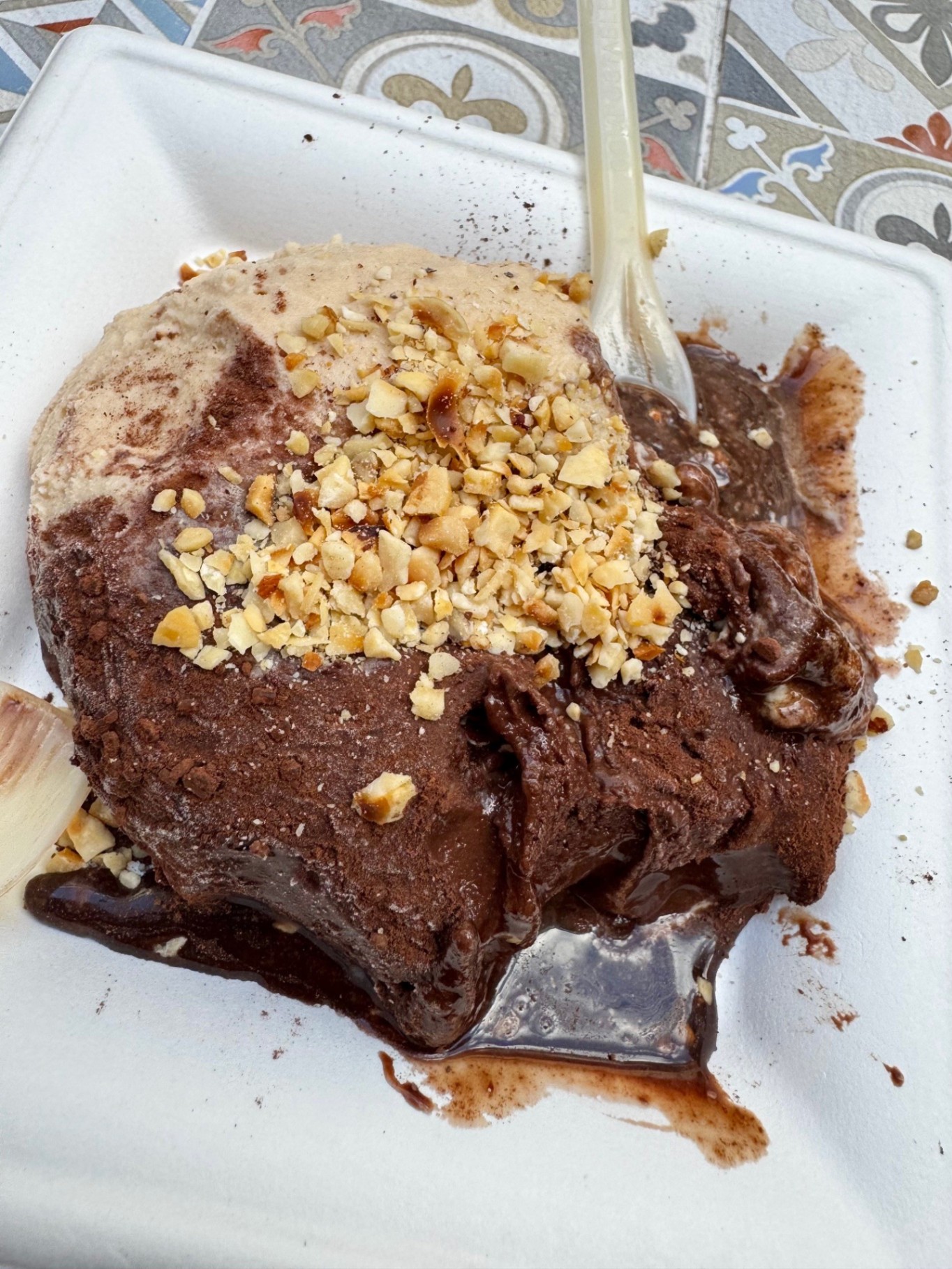 hand made Tartufoeis in Pizzo