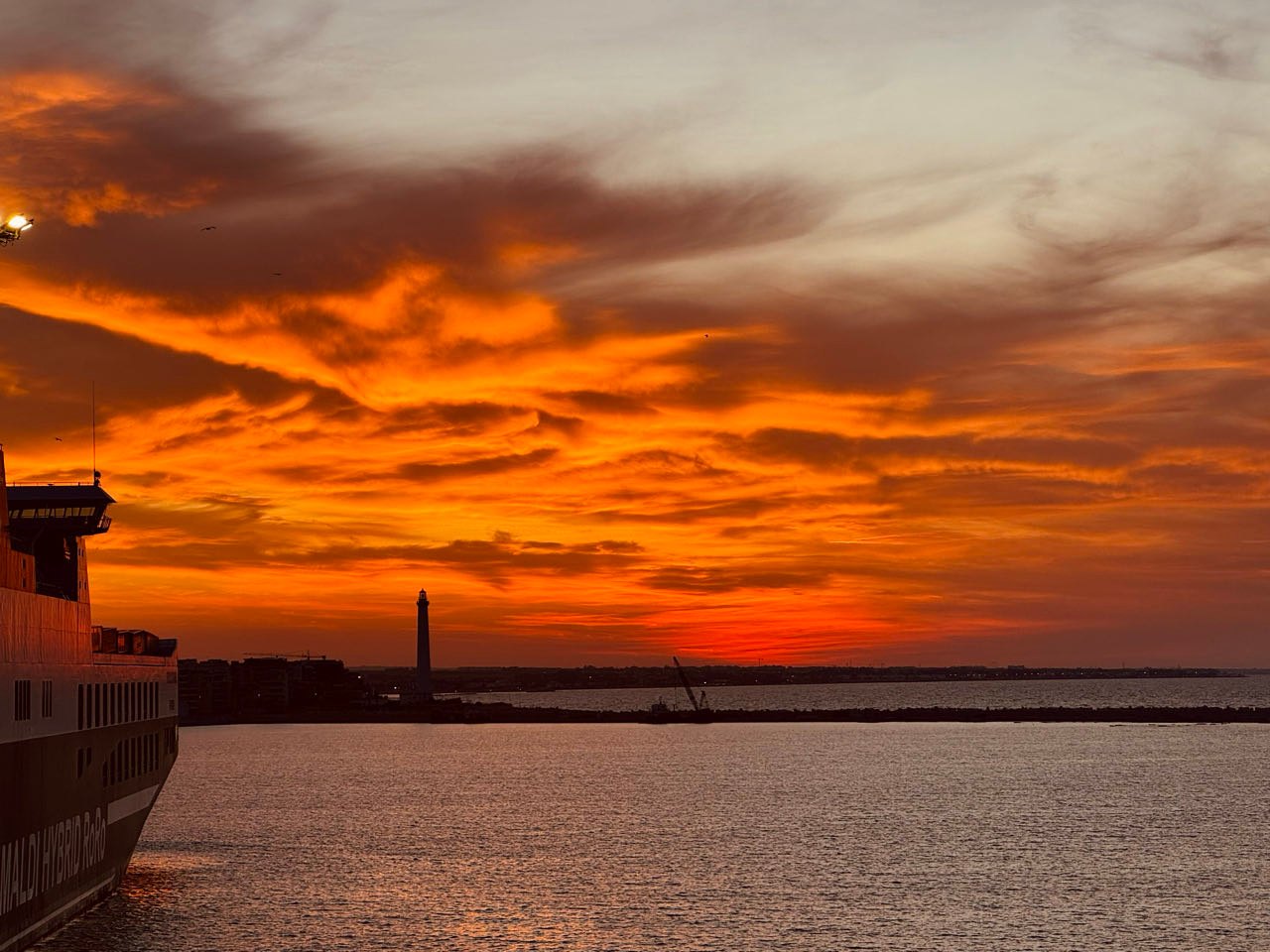 Abendstimmung bevor es losgeht