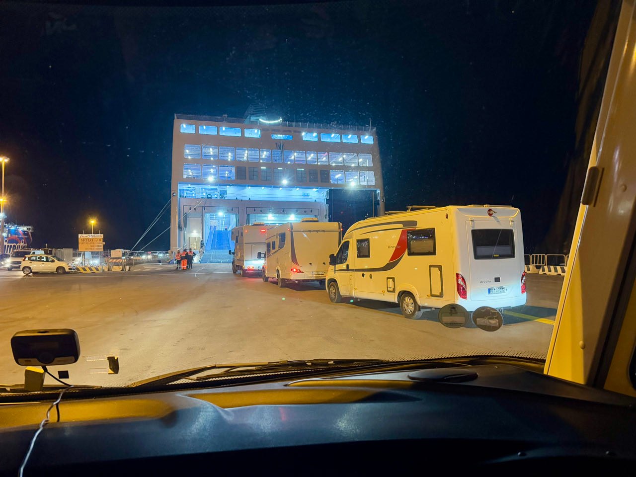 Leider die Fähre zurück