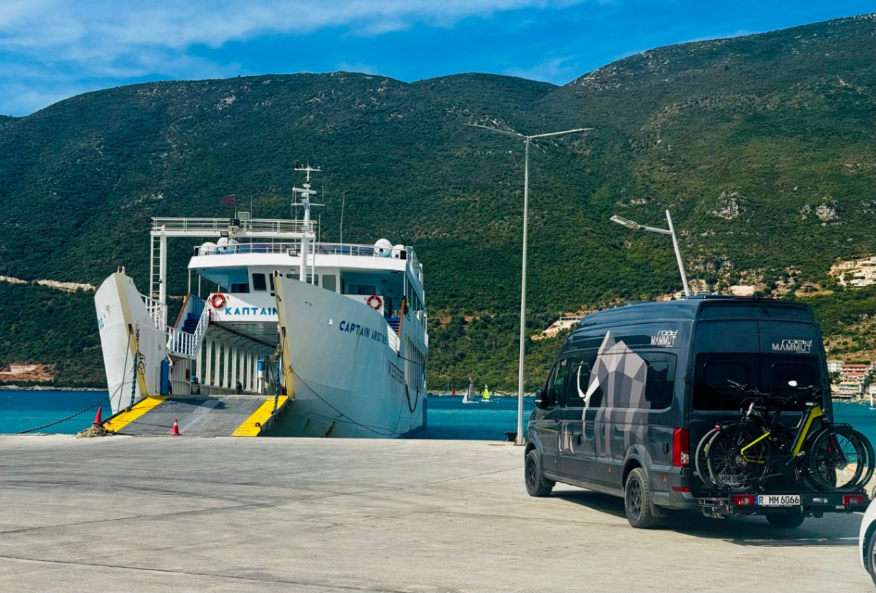 Die Fähre wartet schon