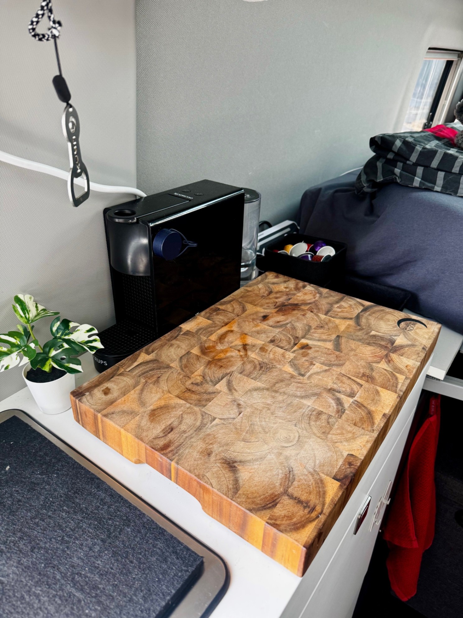 Perfekte Schonung für die Arbeitsplatte 